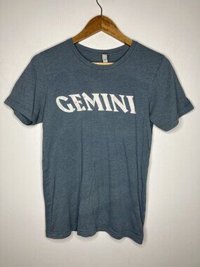 Macklemore Gemini 2017 US Tour T-Shirt Men's Size Medium Blue READ